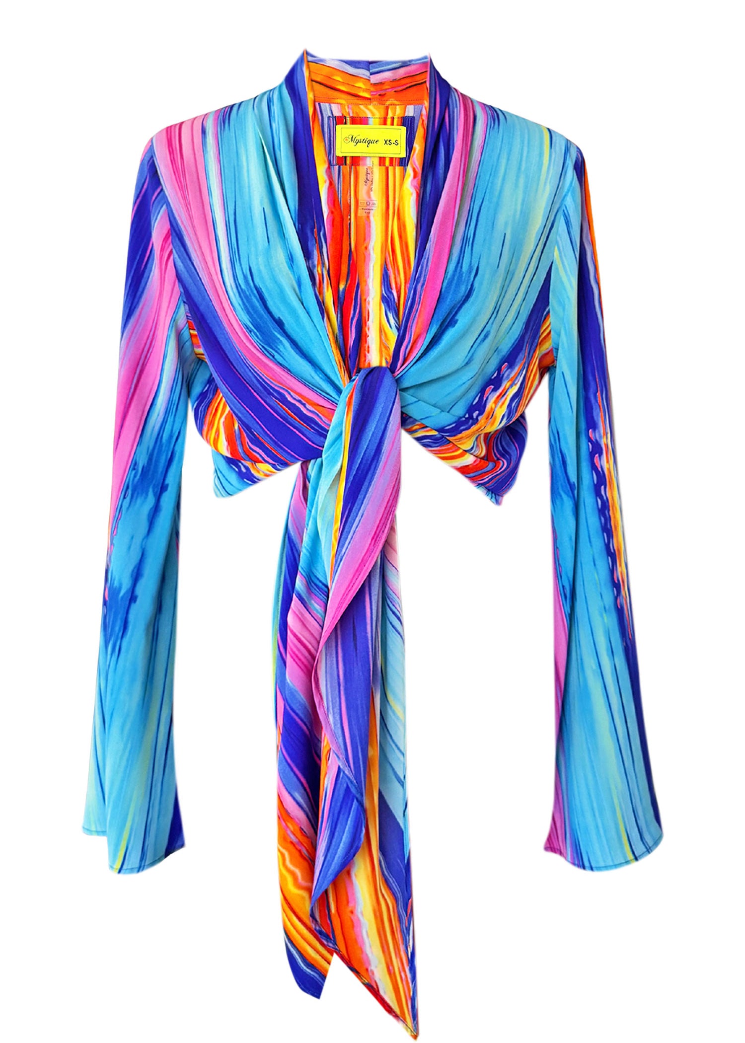 Tribal – Waterfall Cropped Shirt