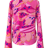 Riviera Vibrante - Rosa Riviera Cropped Shirt