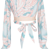 Jungle - Lazur Willow Crop Top (Peach)