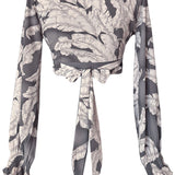 Jungle - Grey Willow Crop Top (Grey)