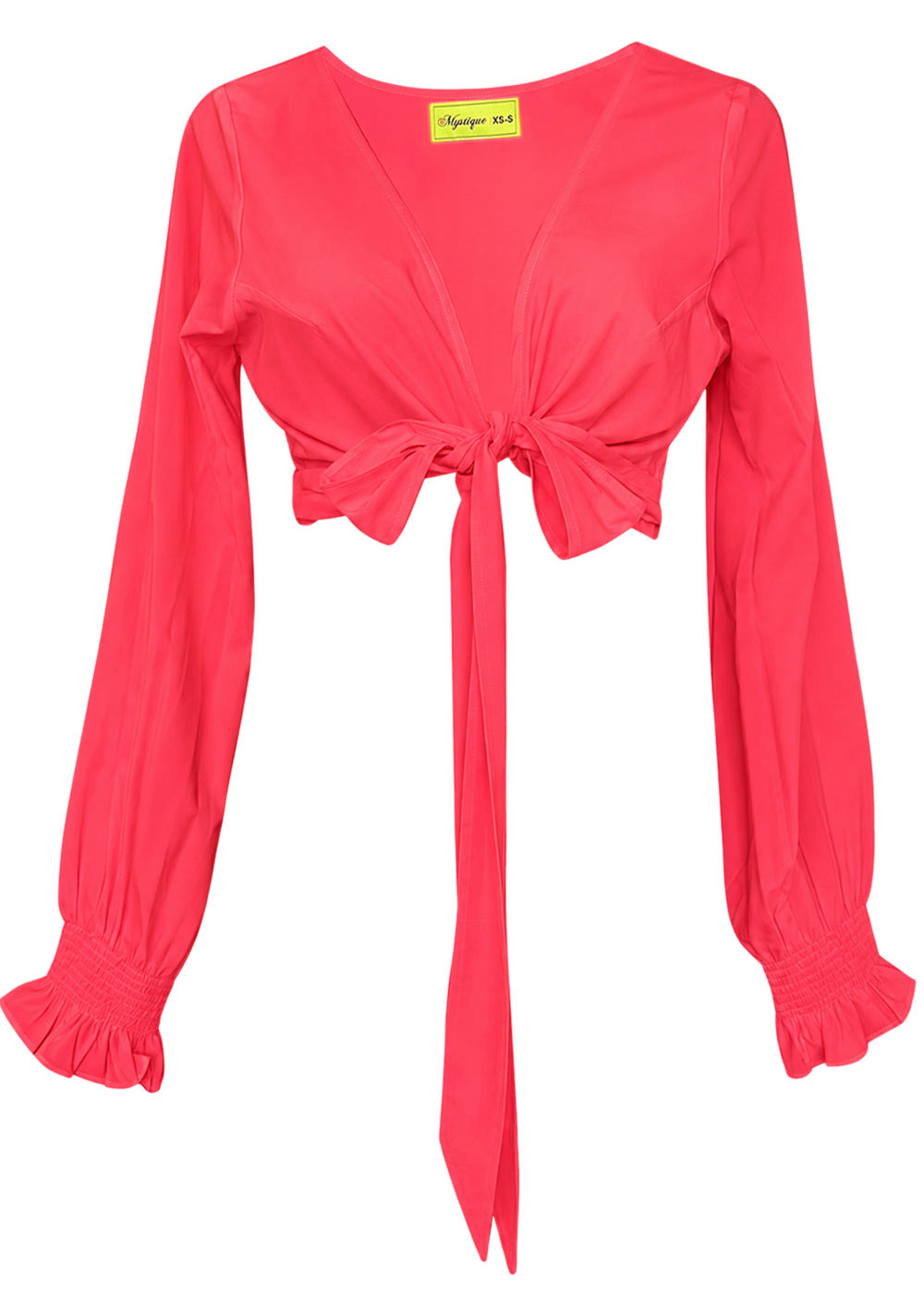 Monochrome - Raspberry Crop Top
