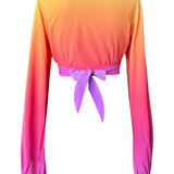 Ombré - Love Cropped Blouse