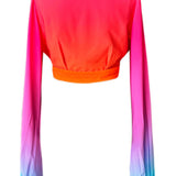 Ombré - Sorrento Cropped Blouse