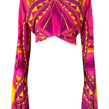 Tribal - Elixir Cropped Blouse
