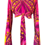 Tribal - Elixir Cropped Blouse