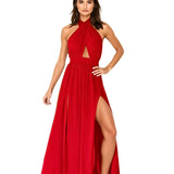 Monochrome - Red Vera Dress
