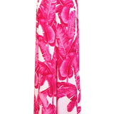 Jungle - Pink Palm Pants (Off-White)