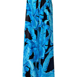 Jungle - Blue Palm Pants (Black)