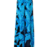 Jungle - Blue Palm Pants (Black)