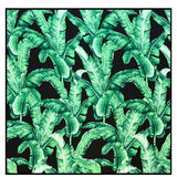 Jungle - Black Palm Scarf (Black)