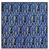 Siciliana – Barocco Azzurro Scarf (Black)
