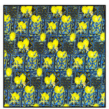 Siciliana – Limone Notte Scarf (Black)