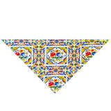 Siciliana – Fiori di Sicilia Scarf (Off-White)