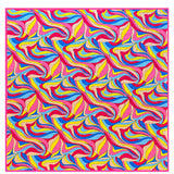 Riviera Vibrante – Capri Swirl Scarf (Pink)