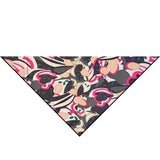 Riviera Vibrante – Rosa Noir Scarf (Black)