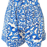 Siciliana - Blu Sicilia Havana Shorts