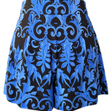 Siciliana - Barocco Azzurro Havana Shorts