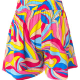 Riviera Vibrante - Capri Swirl Havana Shorts