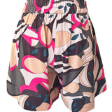 Riviera Vibrante - Rosa Noir Havana Shorts