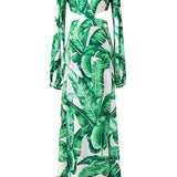 Jungle - Green Palm Isla Dress