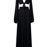 Monochrome - Black Isla Dress