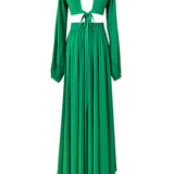 Monochrome - Green Isla Dress