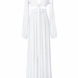 Monochrome - White Isla Dress