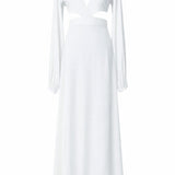 Monochrome - White Isla Dress