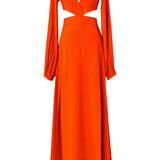 Monochrome - Orange Isla Dress