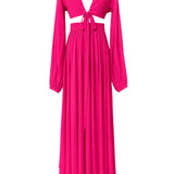 Monochrome - Electric Rose Isla Dress
