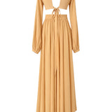 Monochrome - Beige Isla Dress