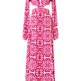 Siciliana - Fuchsia Flow Isla Dress