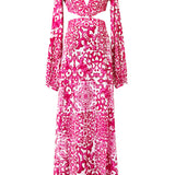 Siciliana - Sicilia Fuchsia Isla Dress
