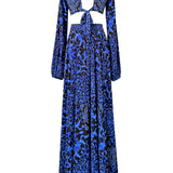 Siciliana - Nero Blu Isla Dress
