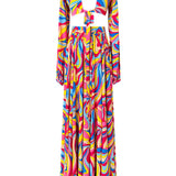 Riviera Vibrante - Capri Swirl Isla Dress
