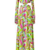 Riviera Vibrante - Lime Mare Isla Dress