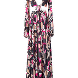 Riviera Vibrante - Rosa Noir Isla Dress