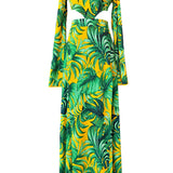 Jungle - Monstera Yellow Isla Muse Dress