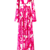 Jungle - Pink Palm Isla Muse Dress