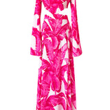 Jungle - Pink Palm Isla Muse Dress