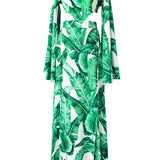 Jungle - Green Palm Isla Muse Dress
