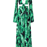 Jungle - Black Palm Isla Muse Dress