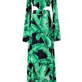 Jungle - Black Palm Isla Muse Dress