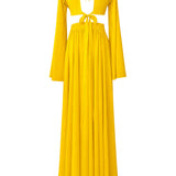 Monochrome - Yellow Isla Muse Dress