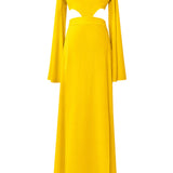 Monochrome - Yellow Isla Muse Dress