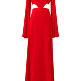 Monochrome - Red Isla Muse Dress