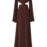 Monochrome - Chocolate Isla Muse Dress