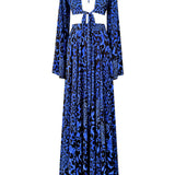 Siciliana - Nero Blu Isla Muse Dress