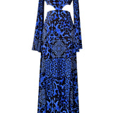 Siciliana - Nero Blu Isla Muse Dress