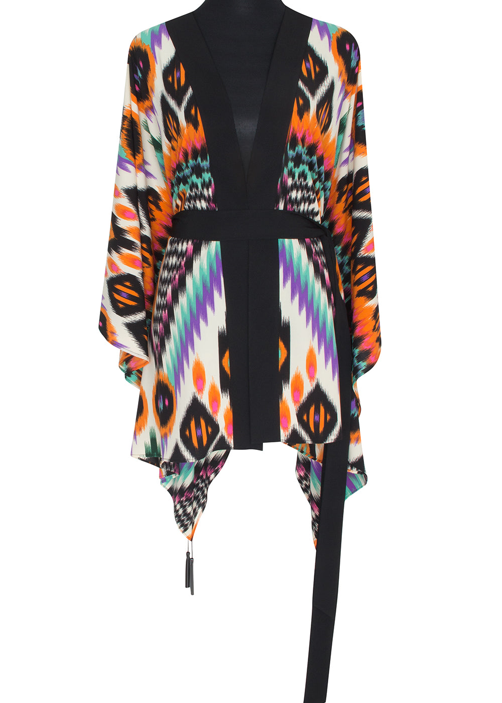 Tribal – Orange Apache Kimono Love (Black)